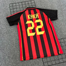 Camisa Milan 06/07 Retrô – (22 Kaká)