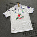 Camisa Seleção Brasileira Treino 26/27 – Gola Polo Branca – Jordan