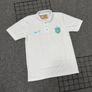 Camisa Seleção Inglaterra Branca Gola Polo 26/27